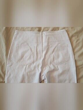 Halara Flex™ High Waisted Back Side Pocket Slight Flare Work Pants Medium